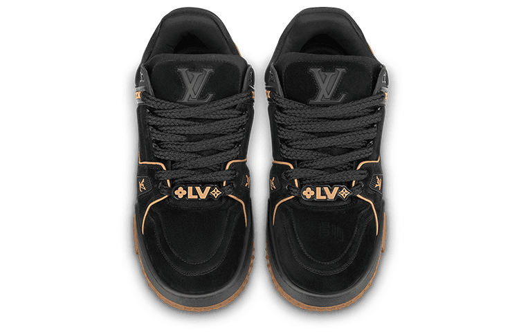 Кроссовки Louis Vuitton Trainer Maxi Black - изображение 3
