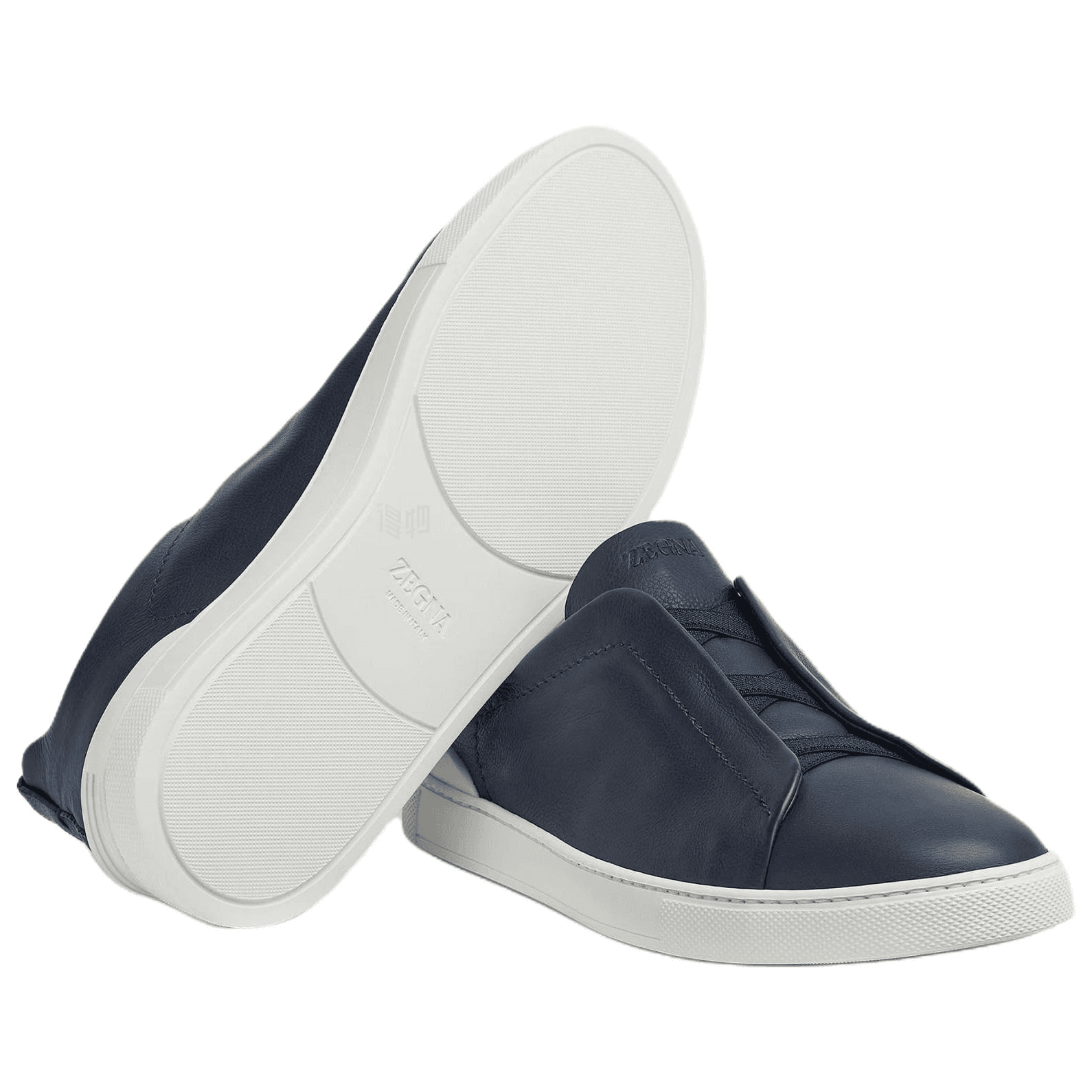 Кроссовки Zegna Triple Stitch Blue - изображение 5
