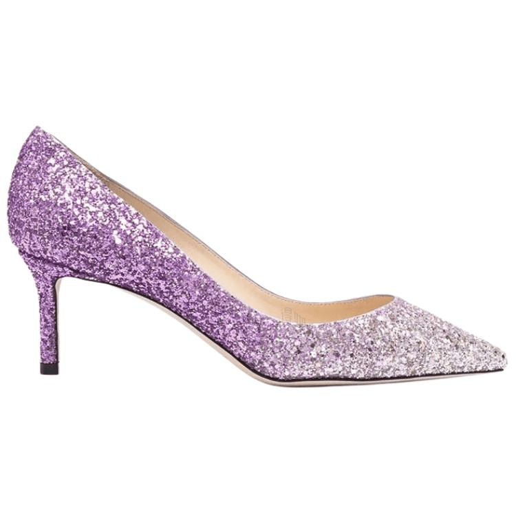 Туфли Jimmy Choo Romy White Purple Gradient - изображение 2