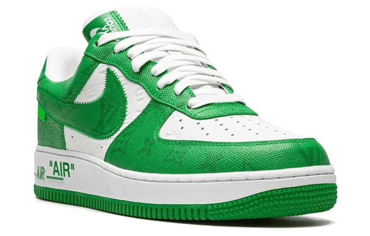 Кроссовки Nike x Louis Vuitton Air Force 1 Low Green - изображение 3