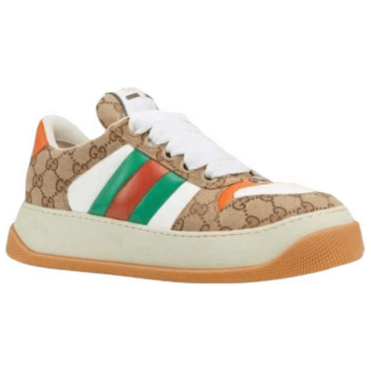 Кроссовки Gucci GG Low Top Sneakers Brown - изображение 2
