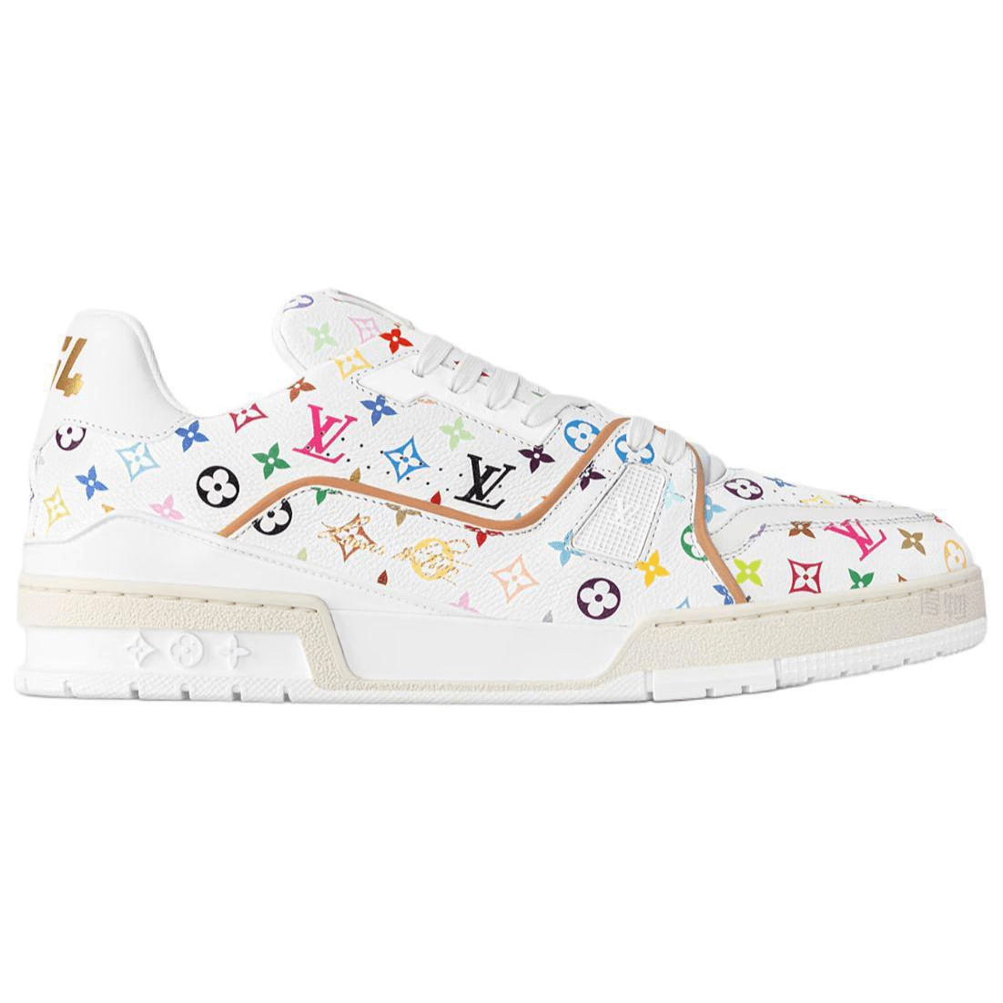 Кроссовки Takashi Murakami x Louis Vuitton Trainer White - изображение 2