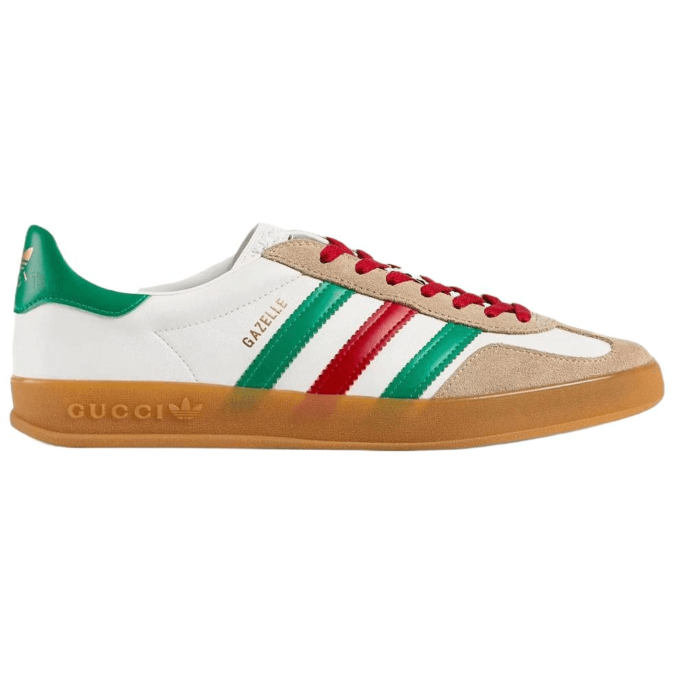 Кроссовки adidas x Gucci Gazelle White - изображение 2