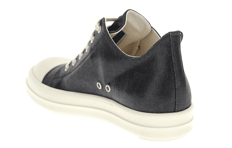 Кеды Rick Owens DRKSHDW Low Top Sneakers Black White - изображение 4