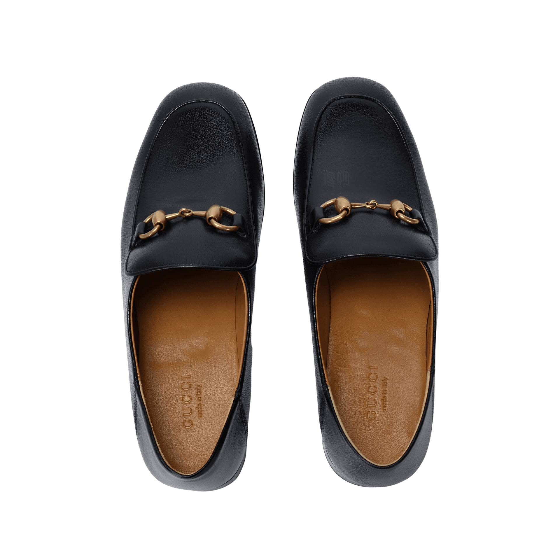 Тапочки Gucci Horsebit Loafer Black - изображение 3