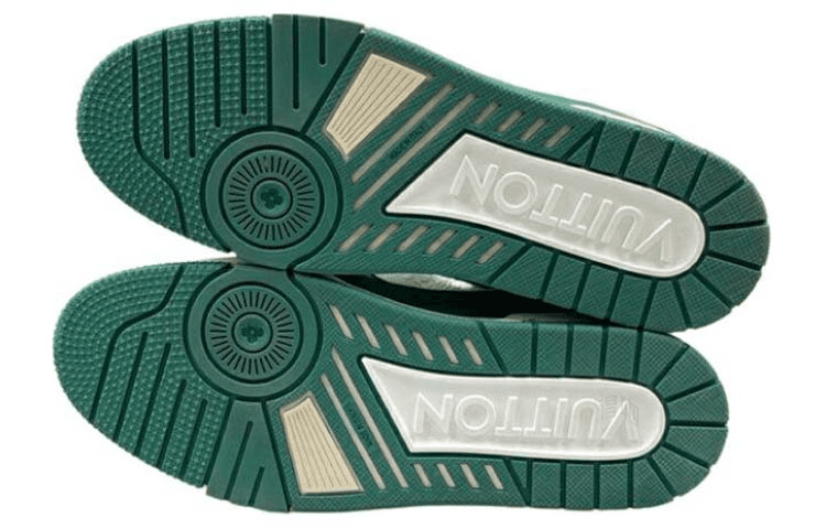 Кроссовки LOUIS VUITTON Trainer Green - изображение 5