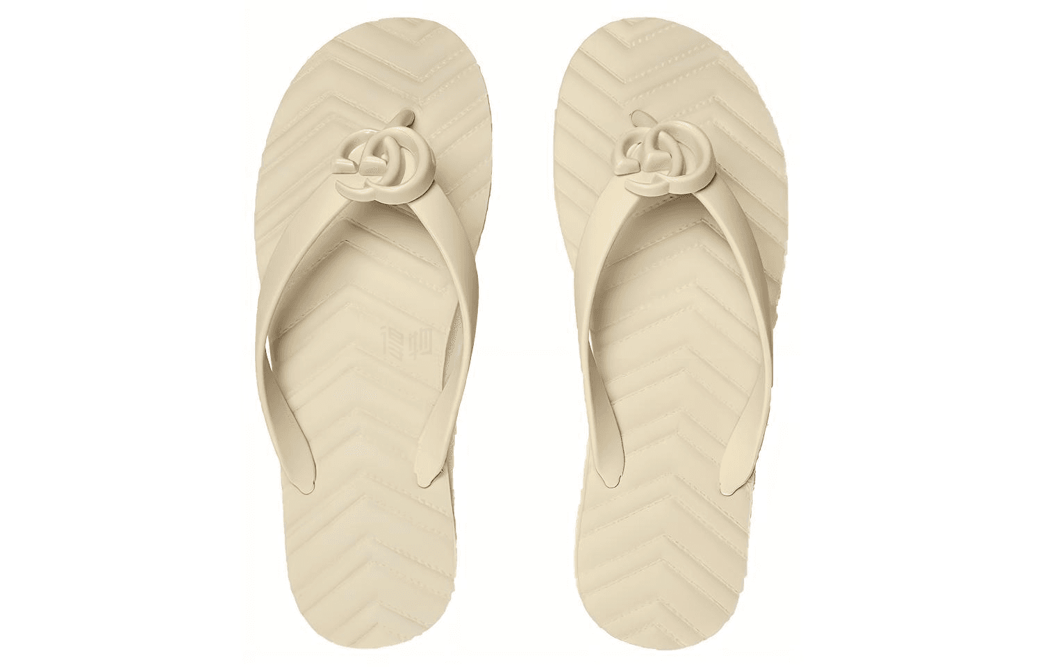 Шлёпанцы Gucci Slides White - изображение 3