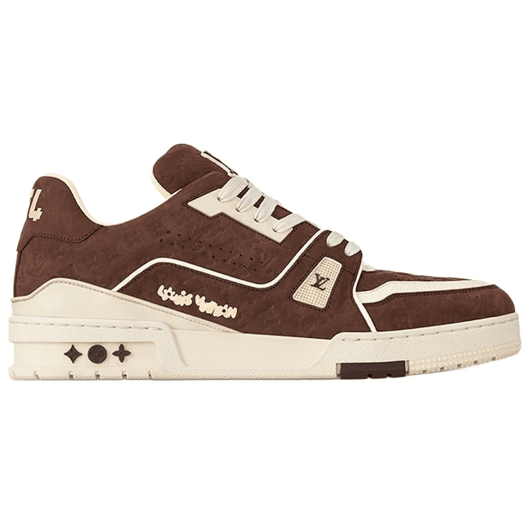 Кроссовки Tyler x Louis Vuitton Trainer Low Red Brown - изображение 2
