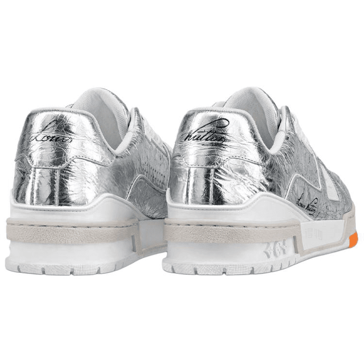 Кроссовки Louis Vuitton Trainer Metallized - изображение 4