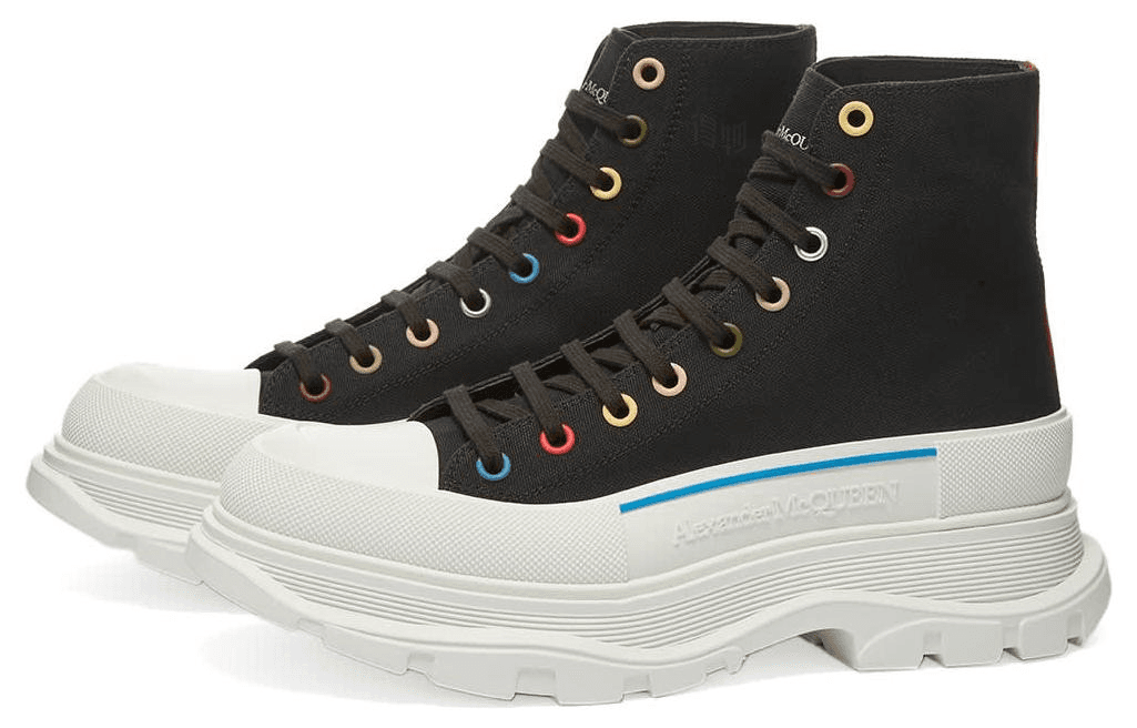 Ботинки Alexander McQueen Tread Slick Black - изображение 2