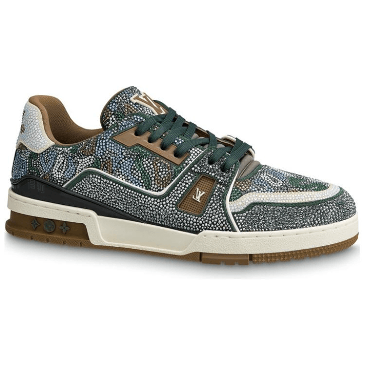 Кроссовки Louis Vuitton Trainer Khaki - изображение 2