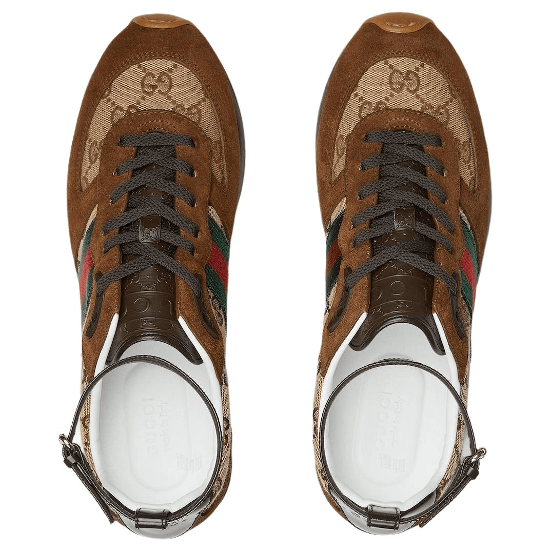 Кроссовки Gucci Re-Motion Brown - изображение 4