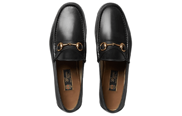 Ботинки Gucci Horsebit Loafer Black - изображение 4