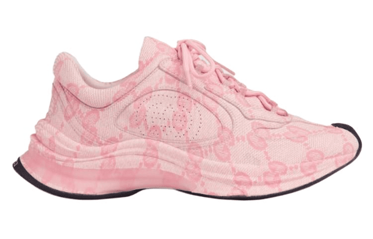 Кроссовки Gucci Run Pink - изображение 2