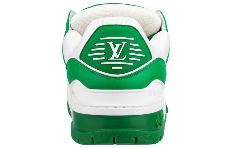 Кроссовки Louis Vuitton Trainer Maxi White Green - изображение 4