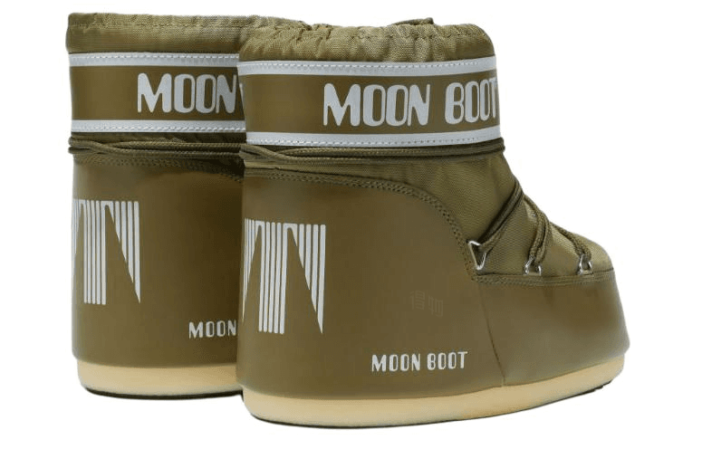 Ботинки зимние Moon Boot ICON Short Green White - изображение 4