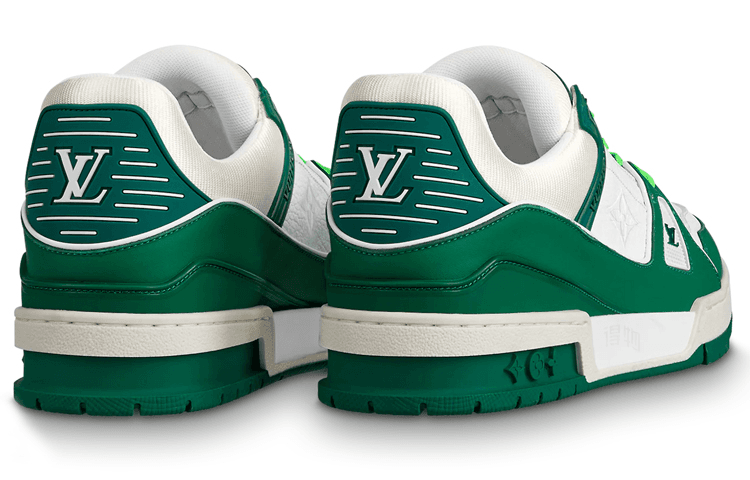 Кроссовки LOUIS VUITTON Trainer Green - изображение 3