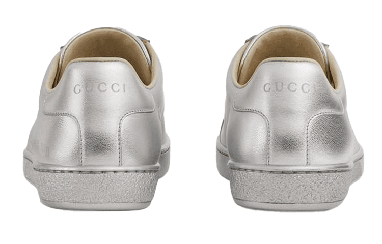 Кроссовки Gucci Ace Silver White - изображение 4