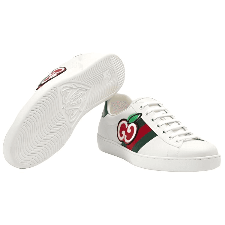 Кроссовки Gucci Ace GG Apple - изображение 5