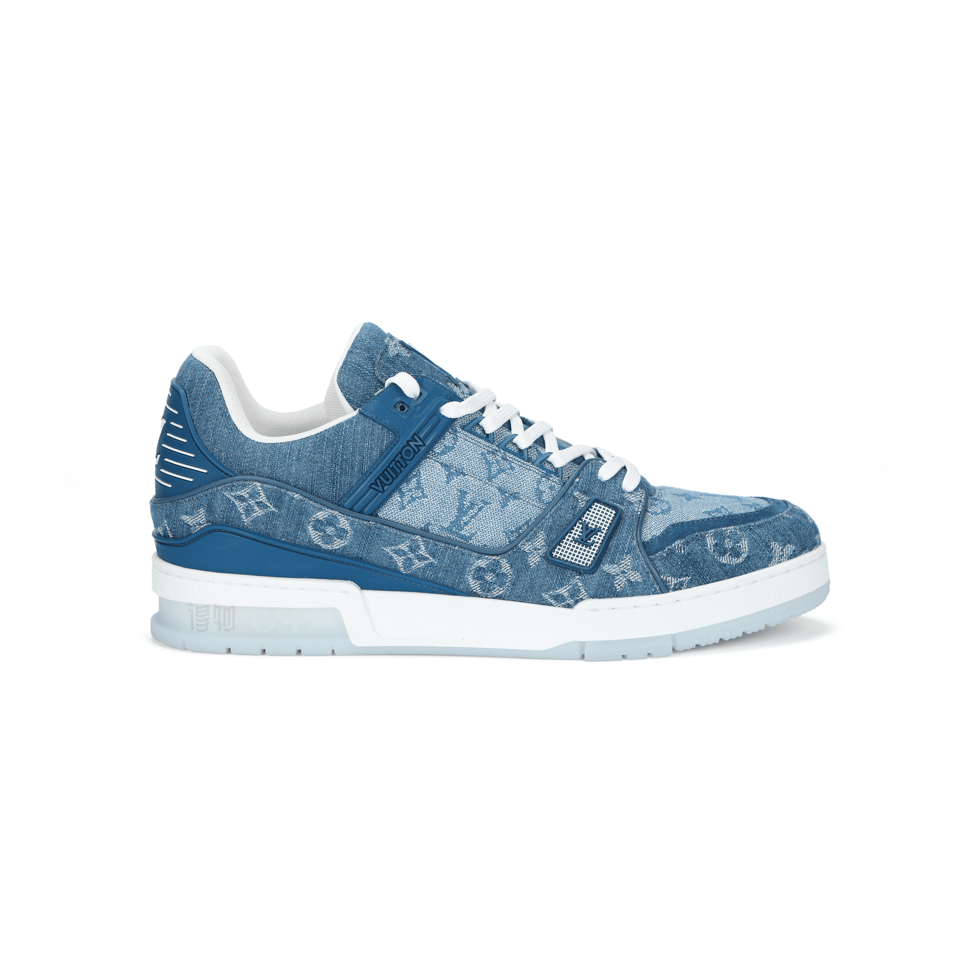 Кроссовки LOUIS VUITTON Trainer Blue - изображение 2