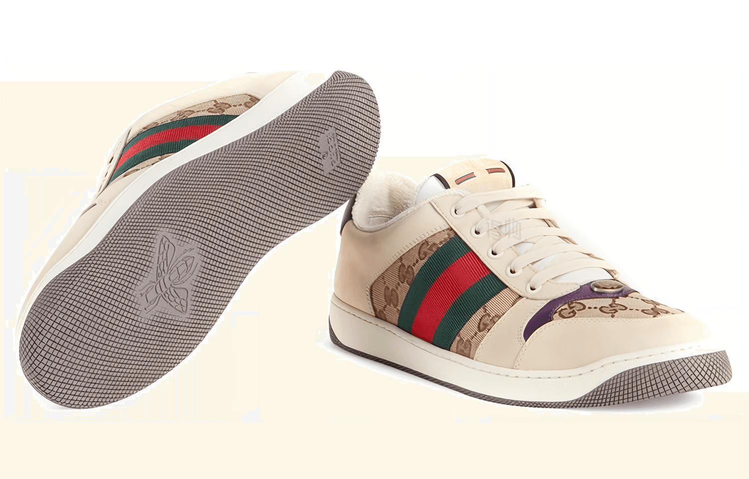 Кроссовки Gucci Screener Beige - изображение 5