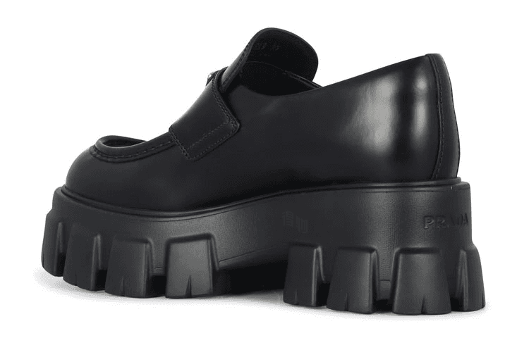 Лоферы Prada Monolith Black Loafers - изображение 4