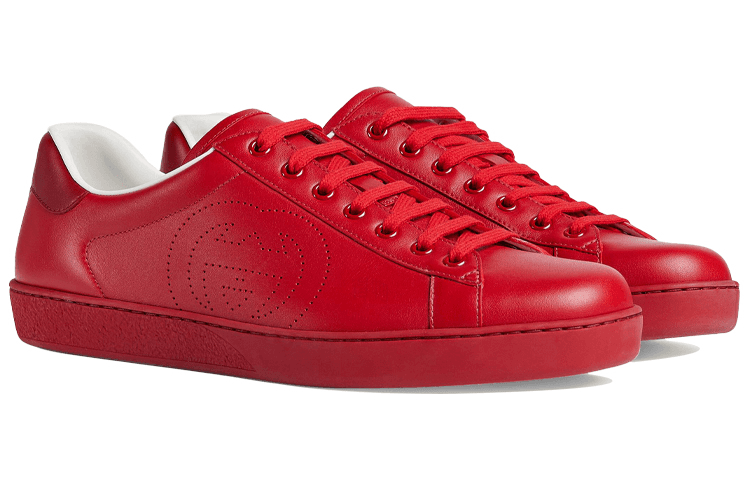 Кроссовки Gucci Ace Red - изображение 3