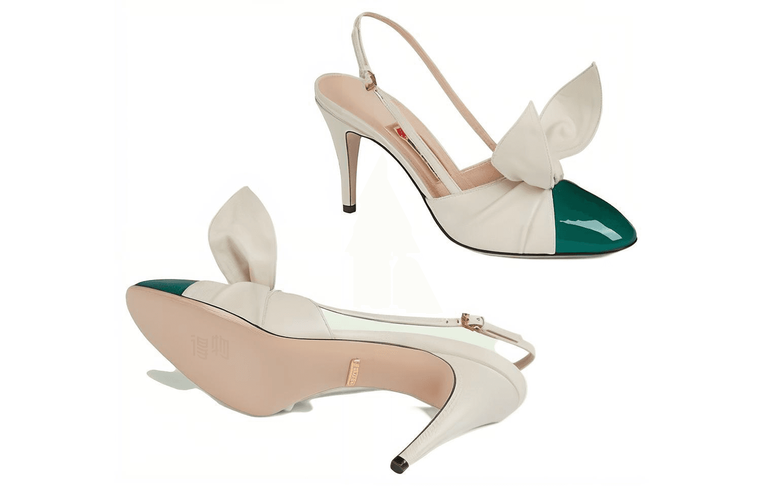 Туфли Gucci New Year Leather Heel - изображение 5