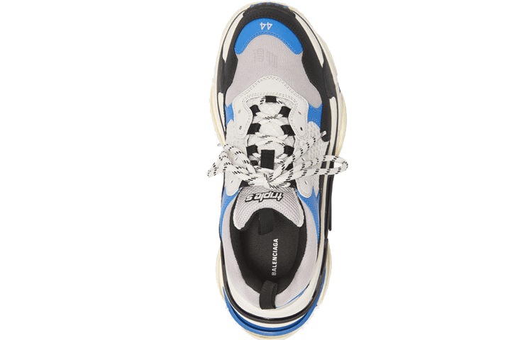 Кроссовки Balenciaga Triple S White Blue - изображение 3