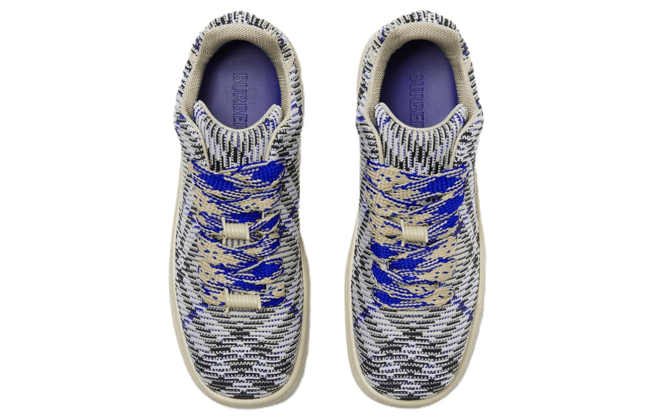 Кроссовки Burberry Low Top Sneakers Grey Blue - изображение 4