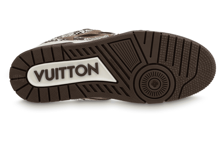 Кроссовки Louis Vuitton Skate Low Brown - изображение 5
