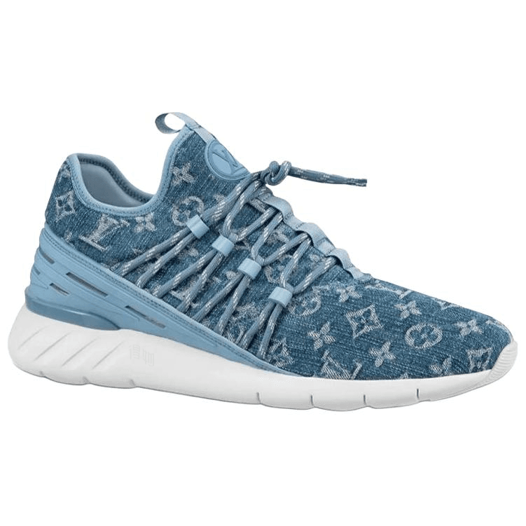Кроссовки LOUIS VUITTON Fastlane Denim Monogram - изображение 2