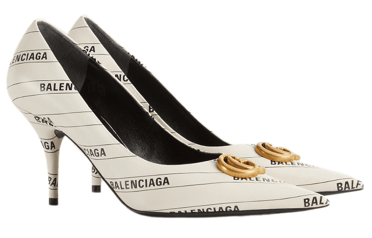 Туфли Gucci x Balenciaga Knife The Hacker Project White - изображение 3