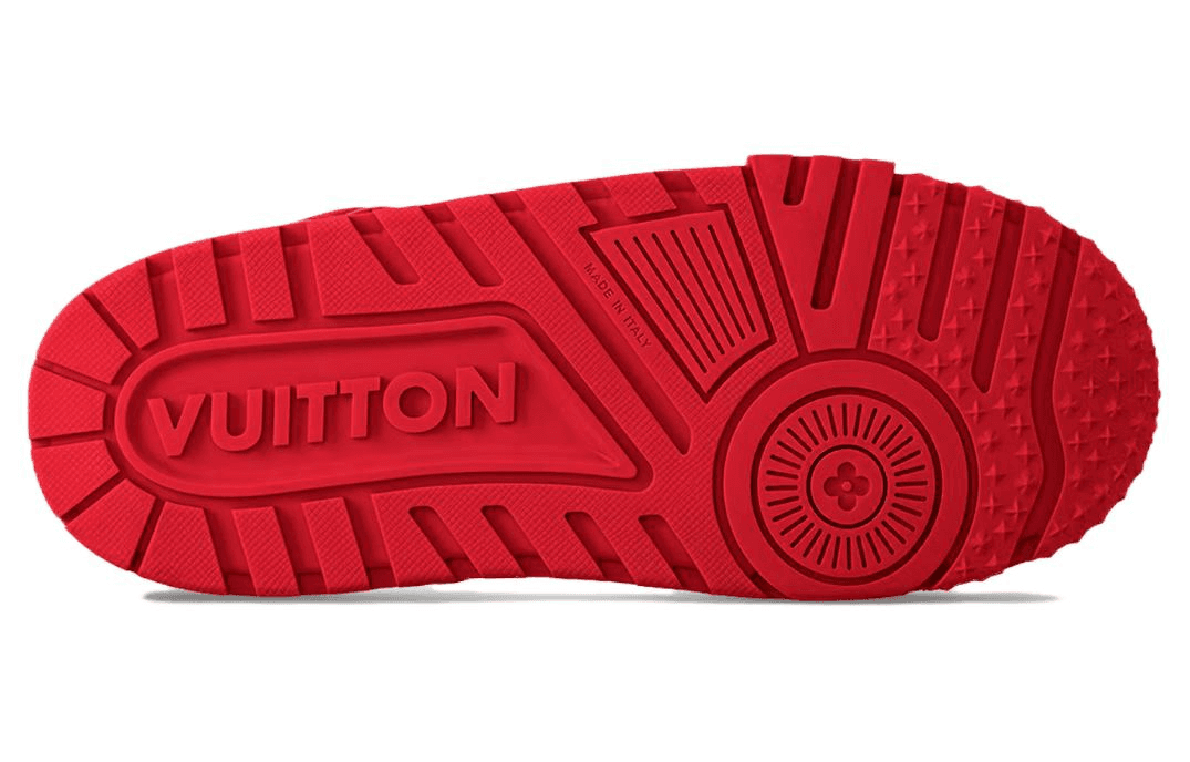 Кроссовки Louis Vuitton Trainer Maxi Red - изображение 5