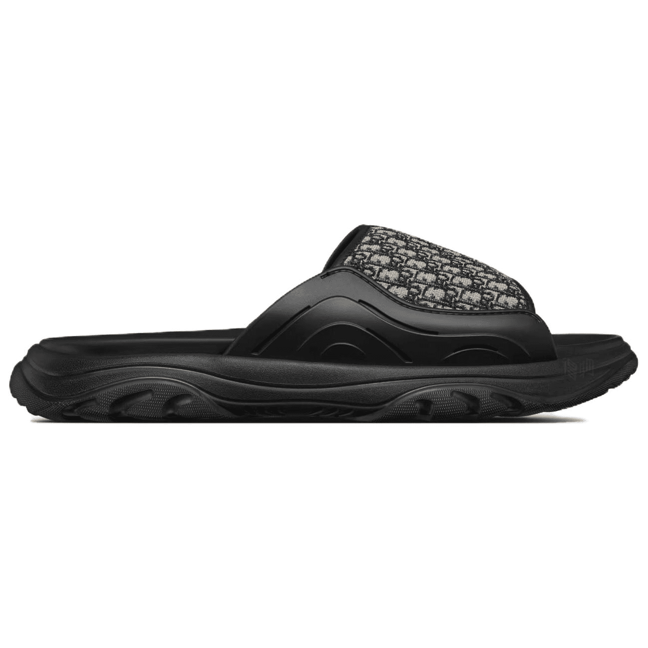 Сандалии Dior H-Town Oblique Black - изображение 2