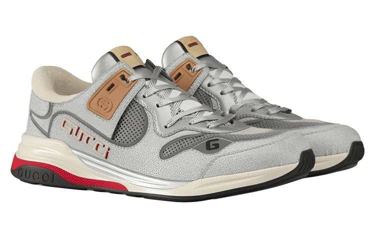 Кроссовки Gucci Ultrapace Silver Grey - изображение 2