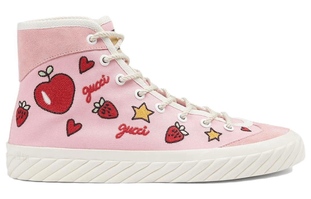 Кеды Gucci Valentine's High-Top Sneakers - изображение 2