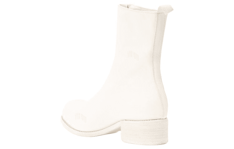 Сапоги GUIDI Front Zip Ankle Boot White - изображение 4