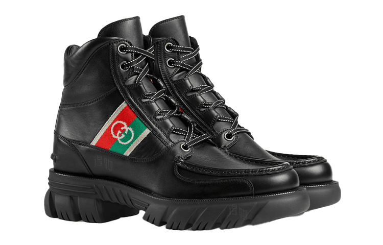 Сапоги Gucci Short Boots Black - изображение 3