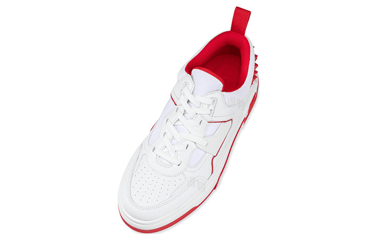 Кроссовки CL Platinum Low Top Sneakers White Red - изображение 3