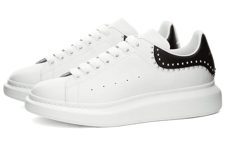 Кроссовки Alexander McQueen Oversized Sneaker Studded Black Heel - изображение 3