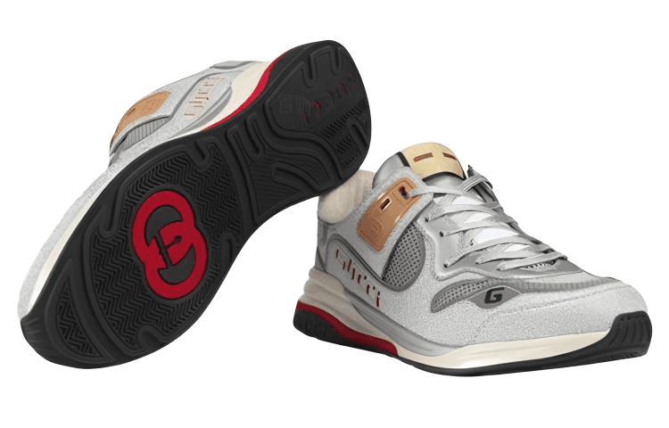 Кроссовки Gucci Ultrapace Silver Grey - изображение 5