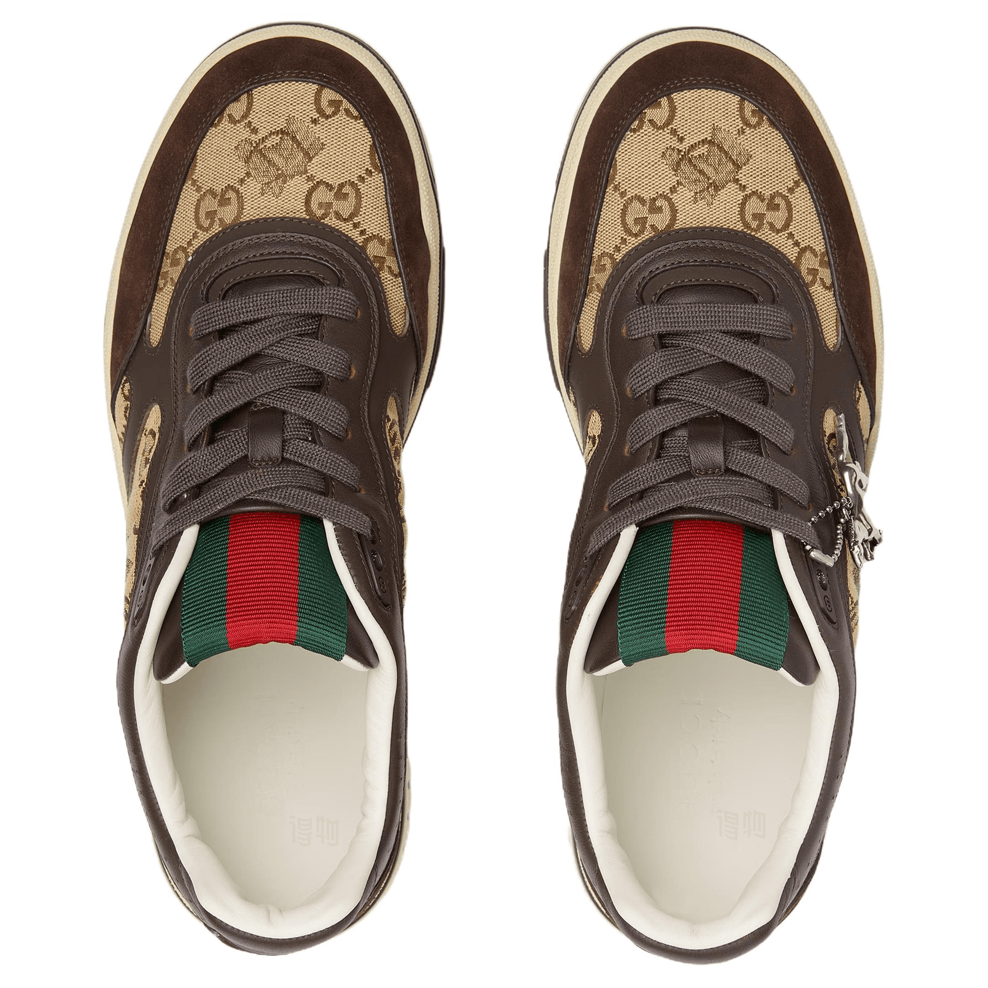 Кроссовки GUCCI Re-Web 4cm - изображение 3