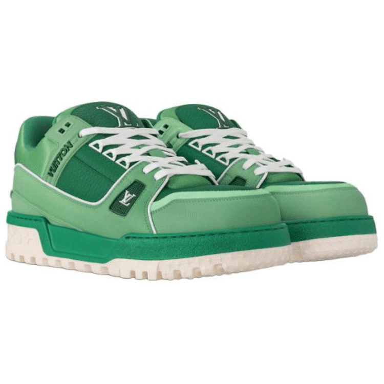Кроссовки Louis Vuitton Trainer Maxi Green - изображение 3