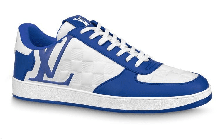 Кроссовки Louis Vuitton Rivoli Low Top Sneakers Blue White - изображение 2