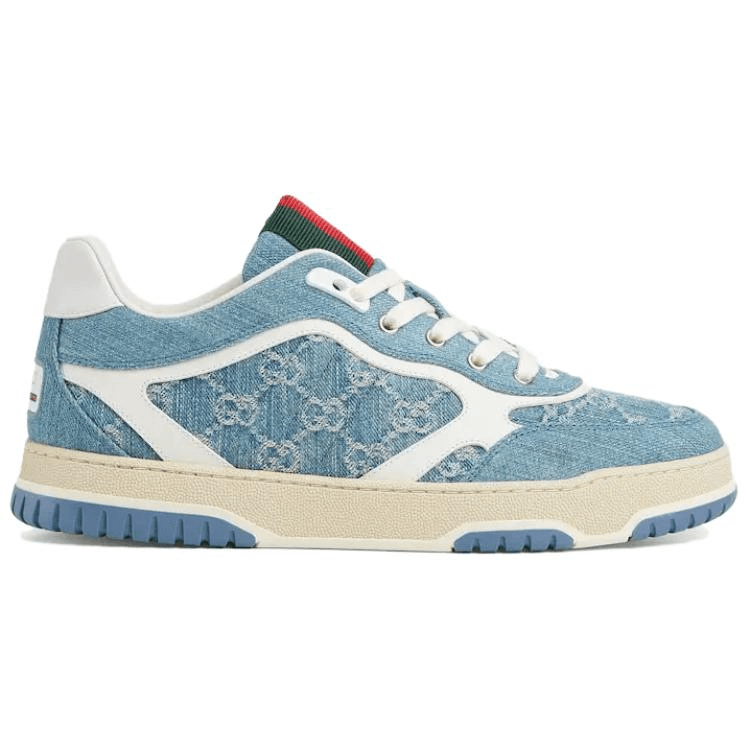 Кроссовки GUCCI Re-Web Blue - изображение 2