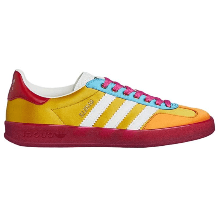 Кроссовки adidas x Gucci Gazelle Bright Yellow - изображение 2