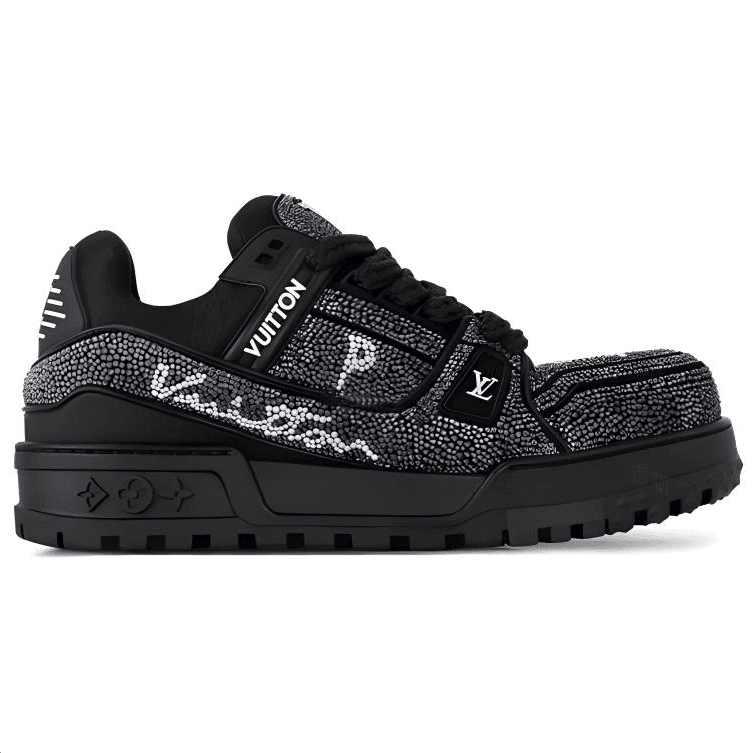 Кроссовки Louis Vuitton Trainer Black - изображение 2