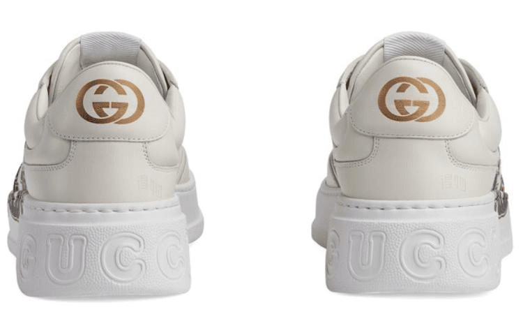 Кроссовки Gucci Low Top Sneakers White - изображение 4