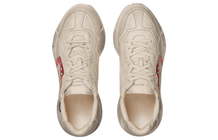 Кроссовки Gucci Rhyton Ivory White - изображение 4